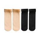 Meias Térmicas Femininas De Lã Cashmere Para Inverno, 5 Pares, Quentes, Curtas, De Nylon, Para Botas