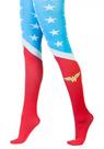 Meias transparentes da DC Comics Wonder Woman para mulheres Meias transparentes da DC Comics Wonder Woman para mulheres