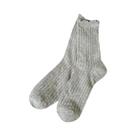 Meias Tubulares Femininas De Malha Vazada, 5 Pares, Estilo Fino Com Boca Solta, Tendência Primavera Meias Tubulares Femininas De Malha Vazada, 5 Pares, Estilo Fino Com Boca Solta, Tendência Primavera