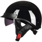 Meio capacete para motocicleta ILM 205V Sun Visor aprovado pelo DOT