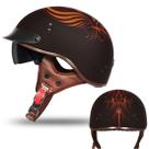 Meio capacete para motocicleta VCOROS F02 Angel Open Face XL