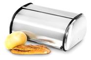 Mek Porta Pão Inox Pães Bolos Com Tampa Organizador