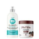 Mel Cola 500g +Ativador Cachos de Mola Glamour 300ml Trihair