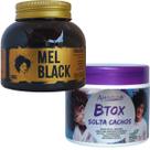 Mel Cola de Cachos Mel Black 500g + Botox Solta Cachos 500g
