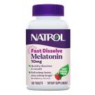 Melatonina_100 Tabletes_10mg_Fast_Dissolve _Na trol Morango