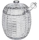 MELEIRA 11x8x8cm 170ml VIDRO TRANSP COM COLHER