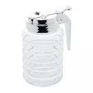 Meleira De Vidro Com Tampa De Plástico Cromada 280ml Lyor