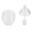 Meleira Porta Mel de Plástico 200ml com Colher Dosadora Meleira Porta Mel de Plástico 200ml com Colher Dosadora