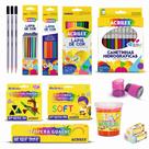 Melhor Kit Escolar Com 14 Itens + Brinde