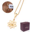 Melhor Presente Feminino Colar Com Pingente Flor Rommanel Melhor Presente Feminino Colar Com Pingente Flor Rommanel