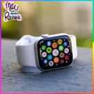 Melhor Smartwatch Presente para a Mãe Serie 9 Branco Pro A90 Relogio Inteligente Original