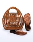 Melissa Beachwear Kit Bolsa e Chinelo Feminino Verão 37864 Lançamento