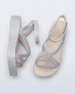 Melissa Sun Barra Plataform II Brilho Glitter Original Feminina 38066