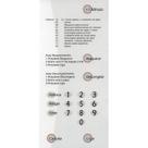 Membrana Microondas Brastemp Bmp 31 Bmp31 Branco sem Dourar