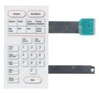 Membrana Microondas Samsung Mw 6320 Mw6320 C/ Dourar