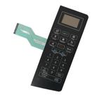 Membrana / teclado compativel microondas pmo34ip / pmo 34 ip - preta - 22,5 x 8 cm