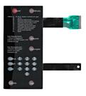 Membrana teclado Para Microondas Brastemp Bmp 42 Com Dourar Preta Membrana teclado Para Microondas Brastemp Bmp 42 Com Dourar Preta
