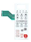 Membrana teclado Para Microondas Brastemp Bms 26 Ab Branca