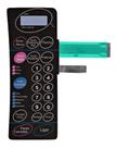 Membrana teclado Para Microondas Panasonic Nn 6556 Nn 6957 Preta
