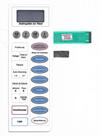 Membrana teclado Para Microondas Panasonic Nn 7956 Nn 7958 Reta