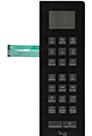 Membrana teclado Para Microondas Panasonic Nngt 684s Style Grill espelhada