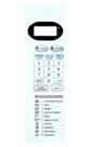 Membrana teclado Para Microondas Panasonic Nns 42 Piccolo Curva Branca