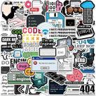 Meme de programador e desenvolvedor de adesivos, 50 unidades, codificação e muito mais