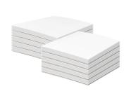Memo Pads S, impressão superfina 8,5x11, 50 folhas, 10 blocos
