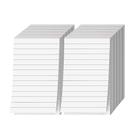 Memo Pads S Impressão superfina branca com linhas pretas 3x5cm