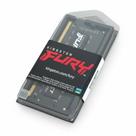 Memória 8GB SODIMM DDR4 3200Mhz FURY Impact 1,35V 1Rx8 260 pinos para notebook, Preto KF432S20IB 8