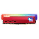 Memória DDR4 Geil Orion RGB, Edição AMD, 8GB, 3600MHz, Red, GAOSR48GB3600C18BSC