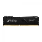 Memória DDR4 Kingston Fury Beast, 16GB, 3200MHz, Preto
