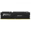 Memória DDR5 Kingston Fury Beast EXPO, 8GB, 5600Mhz, Black, KF556C36BBE-8