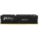 Memória Kingston Fury Beast 16GB DDR5, 6000MHz, PC5-48000, 288 pinos, 1,35V, CL36 - KF560C36BBE2-16