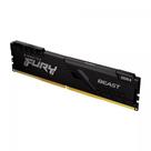 MEMÓRIA KINGSTON FURY BEAST DIMM DDR4 8GB 3200 MHZ KF432C16BB8 1,35V 1Rx 288 pinos Desktop Gamer