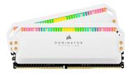 Memória RAM 32GB Corsair Dominator Platinum RGB 2x16GB DDR4 3466MHz CL16 Branca CMT32GX4M2C3466C16W