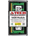 Memória RAM A-Tech 16 GB DDR4 2666 MHz ECC SO-DIMM