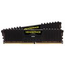 Memória RAM Corsair Vengeance LPX 16GB (2x8GB), 2666MHz, DDR4, CL16, Preto - CMK16GX4M2A2666C16