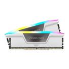 Memória RAM Corsair Vengeance RGB, 32GB (2x16GB), 5200MHz, DDR5, CL40, Branco - CMH32GX5M2B5200C40W