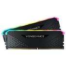 Memória RAM Corsair Vengeance RGB RS, 32GB (2x16GB), 3200MHz, DDR4, CL16, Preto - CMG32GX4M2E3200C16