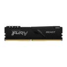 Memória RAM Kingston Fury Beast, 16GB, 3200MHz, DDR4, CL16, Preto - KF432C16BB1/16
