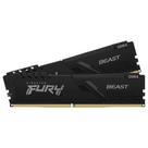 Memória RAM Kingston Fury Beast, 64GB (2x32GB), 3600MHz, DDR4, CL18, Preto - KF436C18BBK2/64 Memória RAM Kingston Fury Beast, 64GB (2x32GB), 3600MHz, DDR4, CL18, Preto - KF436C18BBK2/64