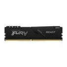 Memória RAM Kingston Fury Beast, 8GB, 3200MHz, DDR4, CL16, Preto - KF432C16BB/8