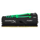 Memória RAM Kingston HyperX Fury RGB 16GB (2x8GB) DDR4 2666MHz - HX426C16FB3AK2/16