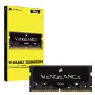 Memória RAM Para Notebook Corsair Vengeance 16GB 2666MHz DDR4 CL18 Preto