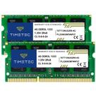 Memória RAM Timetec KIT de 8 GB (2x4 GB) DDR3/DDR3L 1333 MHz