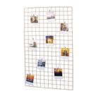 Memory Board Mural De Fotos Painel Recados Decorativo 60x100cm Rosé + 10 Prendedores