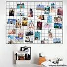 Memory Board Quadro Fotos Tela 60x80cm Com Prendedores Full