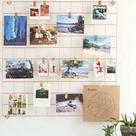 MEMORY BOARD TELA ARAMADA 40x40 ROSE + 5 mini prendedores