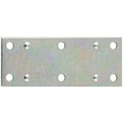 Mending Brace NATIONAL MFG Zinc Plate 8,9 x 3,5 cm, pacote com 4 Mending Brace NATIONAL MFG Zinc Plate 8,9 x 3,5 cm, pacote com 4
